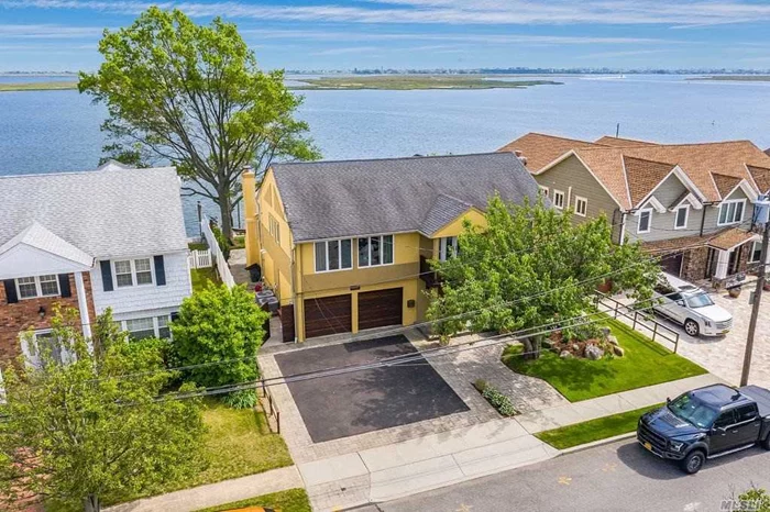An alternative to a Beach House introducing pristine Madison Colonial with prime Waterfront creates Resort Style Home offers spectacular scenic water views of East Channel Islands, 60&rsquo; Navy bulkhead 2000/2001, (pier floating dock w/water fits 50-60&rsquo; boat & 16lb boat lift all 2011 plus electric lighthouse), completely gut renovated down to original framing in 2004, Master has 2 private terraces 2 WIC, 5BR currently set-up as 4BR, Marble/Granite kitchen/baths Viking/Miele appliances, Navien(2012) 200 AMP 4Z-IGS, blacktop driveway (2019) backyard stonework, remote camera, Lutron remote lighting, LED Lighting, Ring doorbell, radiant heat 2Z-CAC, 7 min Jones Beach Inlet by boat. Freshly painted exterior&interior ready to move-in & enjoy.