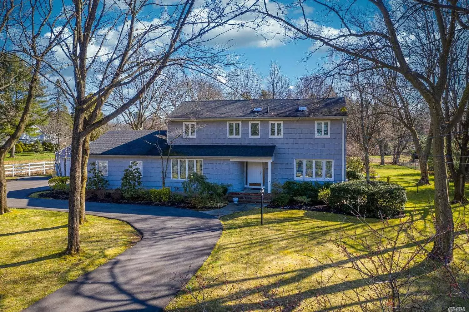 Large Circular Driveway Invites You Into This Sun Drenched, Open Floor-Plan Colonial Situated On Over An Acre Of Land. An Extra Large Deck Leads You To The Heated, Gunite Pool Which Is The Center Of Your Backyard To Enjoy All Season Long. Spacious Principle Rooms Give Everyone Their Own Spot To Call Their Own. The EIK Offers Plenty Of Counterspace, Storage & Center Island. Extra Room For Home Office Or Workspace.