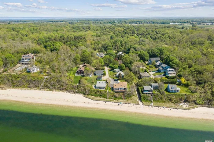 Cape Home offering 4 bedrooms, 2 bathrooms, kitchen , Living room Dining combination. 3 sets of sliding doors onto the large rear deck . Has Deeded Beach on the Long Island Sound just 800 feet away .There is an abutting vacant lot as well as the lot the house sits on.