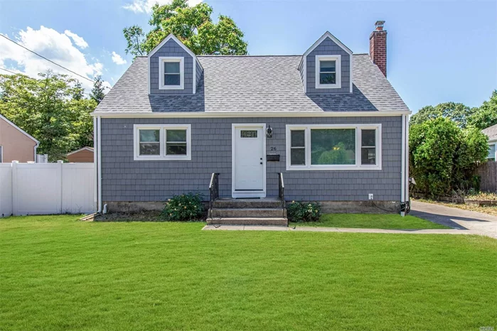 Well Maintained 4 Bedroom, 2 Bath Cape Offers Updated Siding, New Windows, Roof, New Gas Heating System, and Wood Floors Throughout. Huge Full Basement and Detached 1.5 Car Garage. Won&rsquo;t Last!