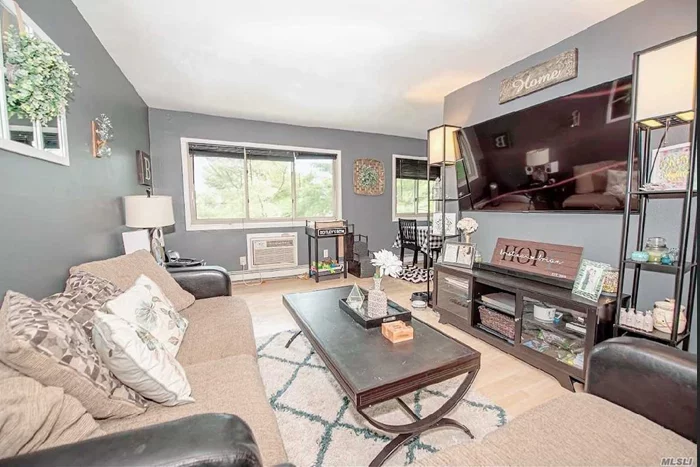 Gorgeous Updated 1 Bdrm with Courtyard Views in Forest Green, Large Lvrm & Formal Dnrm, Spacious Open Concept Kitchen w/ Stainless Steel Appls & Hdwd Cabinets, All Appliances 2yrs Young Except Oven. Gas Heat, Upper Unit, Bonus Washer & Dryer in Unit, Wood & Tile Flrs, Pet Friendly, Amenities include Gym, In-ground Pool, Clubhouse, Dog Run, and 2 Unassigned Parking Spots. Located Across From Islip High School, Close to Ferries to Fire Island, LIRR, Transportation, Shopping, and Easy Commute to NYC! Maintenance includes Taxes, Heat, Snow Removal, STAR, Garbage, & Structural Insurance, Don&rsquo;t Miss Out!