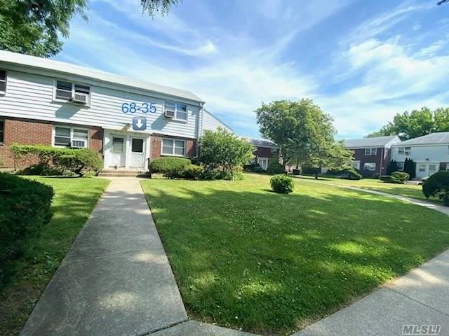 CORNER duplex 2 bedrooms coop , facing to south-east , with extra windows on each floor , school district #26 : PS46/MS74. walking distance to all/ schools/shops /supermarkets/restaurants/ CVS/ post-office/ banks/coffee stores . Bus Q27 to flushing , Q88 to Queens Center, Express bus QM5/8/35 To NYC midtown/downtown .NO SUBLET !!!NO DOGS !!!cats ok , allows remove carpet for 100% wood-floor !!! income requirement needs , qualified buyer allows as low as 10% down-payment !!! low maintenance fee includes all except Electric!!!