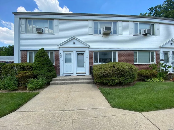 2 Bedroom 1 and a half Baths Duplex unit with Patio area in Courtyard. Bay Terrace Gardens. Base Maintenance is $716.86.  Maintenance Of $816.86 Includes 3 Air Conditioners, Dishwasher, Washer, Dryer, Gas & Electric. Assigned parking space for additional $20. Close To Bay Terrace Shopping Center, Library, Elementary / Middle School, Express Bus, Local Bus