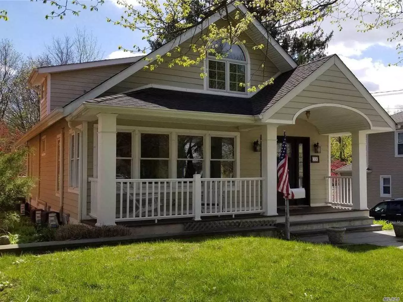 MINT COTTAGE TYPE ARTS & CRAFT COLONIAL..MANY UPDATES INCLUDING: HARDIPLANK SIDING, WINDOWS, CHIMNEY LINER, OIL TANK & BATHS. ROOM FOR GARAGE WITH PERMITS. LOVELY DECKING & PATIO AS WELL AS COVERED FRONT PORCH. FABULOUS STORAGE UNDER DECK! GREAT BASEMENT FOR FUTURE FINISHED SPACE! WALK TO BEACH, SCHOOLS, SHOPS & RESTAURANTS IN 5 MINUTES FROM THIS PRETTY QUIET VILLAGE STREET