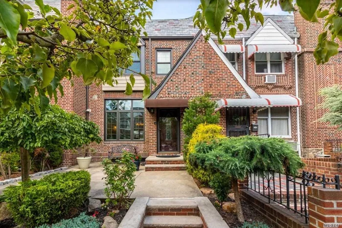 Fabulous 1 family brick tudor in Glendale on Rutledge Avenue, 6 rms, 3 bdrms, 1.5 baths, 2 fireplaces, FDR, Sunken LR, EIK, Modern and all updated , rear patio,  1 car garage, finished basement, hi ceilings, updated windows & roof. ....https://www.dos.ny.gov/licensing/docs/FairHousingNotice_new.pdf...