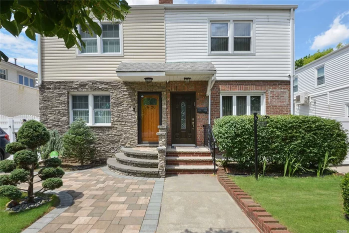 Just arrived- totally renovated from to top bottom- This gorgeous semi detached home has been upgraded with new kitchen, bathrooms, floors, electric and plumbing, split A/C&rsquo;s, solar panels- just to name a few. Must see to appreciate. Convenient to Peck Park, shopping, transportation- Q 31, Q 17, & Q 88.