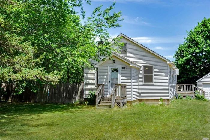 Opportunity knocks! 1930&rsquo;s Bungalow featuring 2 bedrooms, 1 bathroom on a half acre with a 2 car detached garage. Plenty of room to expand and make this your dream home or investment property. Situated only 2.4 miles to Riverhead Train Station, 3.8 miles to Reeves Beach and minutes to North Fork wineries and farms!