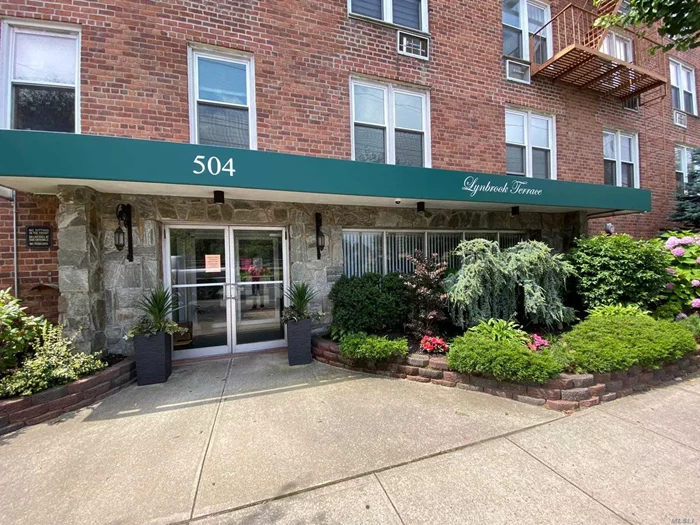 Spacious One Bedroom Co-op Located In The Lynbrook Section Of Nassau County. Unit Consists of A Living Room/Dining Room Combination, Terrace, Kitchen, and Bathroom. Unit Features Finished Hardwood Floors, New Carpet in Bedroom, and Stainless Steel Appliances.