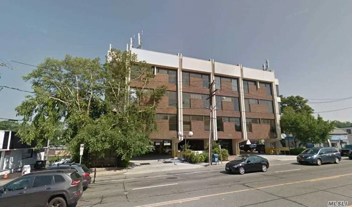 Complete new renovation of Elevators, Lobby, HVAC etc.close to NS/LIJ Hospital. Owner would do build-out. Utilities separate - Kitchenette/sink in space already. Prime office location. Located on the border of Queens and Nassau. The building is situated on a fork intersection, diverting large volumes of car and foot traffic towards the building. Close proximity to shopping centers, banks, and eateries .