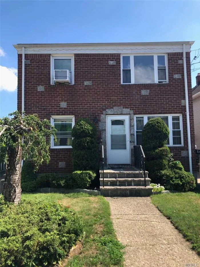 Mineola School District. 1st Floor of Legal 2 Family Home, Mid Block Location. Yard and Driveway Included. Half Finished Basement, Washer & Dryer.