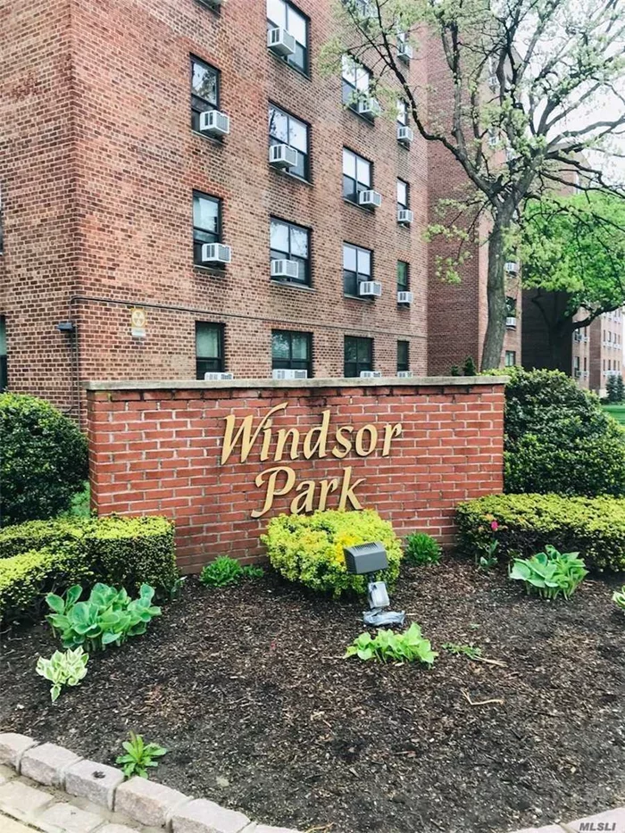 Mint, fully renovated, Sunny and Spacious Largest 2 bedroom apartment in Windsor Park. New windows, new elevator, new A/Cs, new intercom with camera. High Ceilings. Coop Features Park Like Setting; Amenities Include: 24 Hour Security, Laundry Room, Pool And Tennis Club. New fitness Center is coming soon ... Best Schools! Zoned for blue ribbon PS 205 and MS 74 in walking distance. Parking available, No flip Tax, Near X-Press Bus To NYC (Q88, Q46, Q27, QM5, QM8). Close to Shops, Restaurants, Schools, Parks, Greenway & Major Hwys. Priced to sell, won&rsquo;t last ... Turn key and move right in!