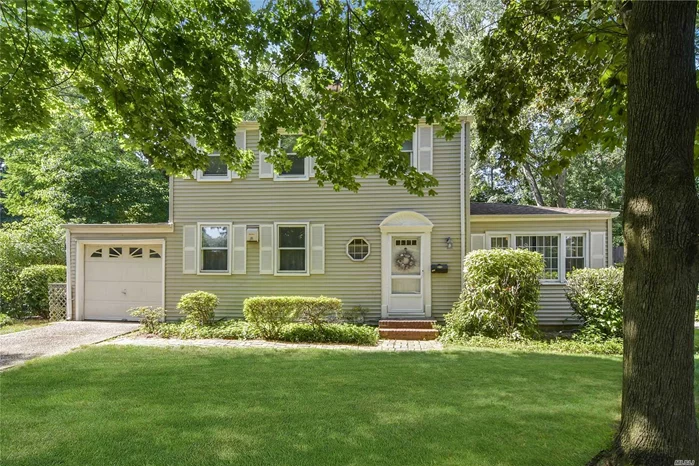 Don&rsquo;t let this Mid Block Colonial Pass You By, Private Yard, Browers Hill Development, Close to Shopping, Restaurants, LIRR, A Home That You Can Make Your Own, Taxes with Star Are Very Low- $8, 863.11.