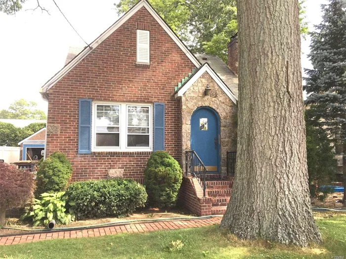 Charming 3/4 br Brick Tudor in SD#23.Lr/fireplace, Fomal dining rm, Den or 4th br, 2 baths, Finished basement, Garage.Close to all! taxes after Reassement 10/1/20 will be $15, 600 And over 5 year will be appox $11, 600.Buyer to verify all info.