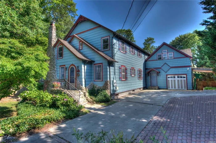 Unique Is An Understatement! This Circa 1925 Colonial Is Located On An Ultra Private Cul-De-Sac. &rsquo;South Of Montauk&rsquo; Featured In The 2001 Historical Society Of Islip Hamlet Annual Holiday Home Tour. Enjoy The Charm Of A Vintage Home With All Of the Modern Conveniences. Giant Billiard/Bonus Room With Full Bath On 2nd Story Over the Garage.