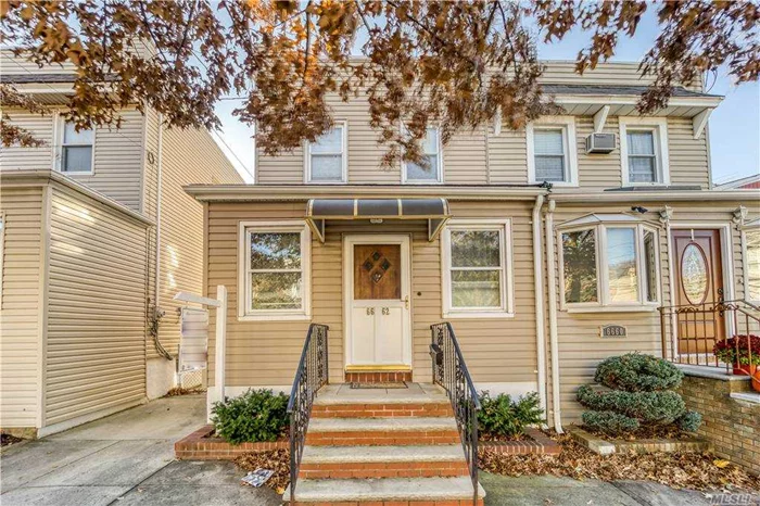 Fantastic location! Close to shops, transportation & Juniper Park! This 1 family semi-detached home has 7 rooms, 4 bedrooms, 2.5 baths, formal dining room, eat in kitchen, living room, full part finished basement, driveway & 1.5 car garage. Call today to make an appointment! https://www.dos.ny.gov/licensing/docs/FairHousingNotice_new.pdf