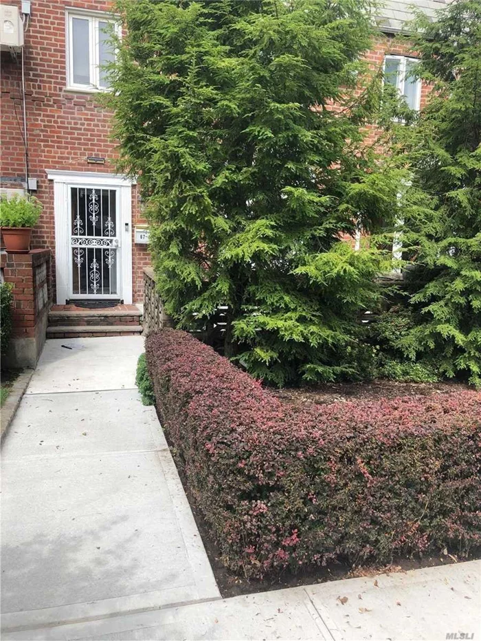 Classic 20ft Townhouse in the heart of FH .Great home with updated windows, lighting & doors.Spacious L/R with recessed lighting.Formal DR wit French Doors to private terrace.Renov EIK & powder room on the main level. 3 Bds on 2nd floor 2Full bathrooms.Basement has been fully finished with family room and home office, full bath and private garage. Zone for P.S. 144.Close to shopping transportation, parks and restaurants. A Must See!