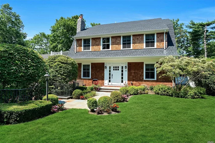 No detail has been overlooked in this newly renovated 5 BR, 3.5 BA, Hampton style colonial. Bright, sunny and inviting main floor with entry foyer, formal LR w/FPL, formal DR, office/den, large gourmet EIK that opens to yard with inground gunite pool, large deck and beautifully landscaped private property. Second floor boasts luxurious master suite and 2 add&rsquo;l bedrooms, 1 full bath. Third floor with 2 bedrooms and 1 full bath. Full finished basement, private Beacon Hill beach access and much more!