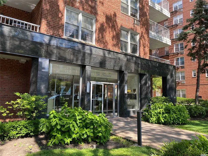 Excellent location===Min walk to the #7 train, LIRR and downtown. Popular bldg with 24 hour doorman and swimming pool. Excellent condition. Fully updated. Great layout. Large sized unit has been converted and being used as a three bedroom apt. Eat-in-kitchen. Hardwood floor. Windows in kitchen, bathroom, bedrooms, living and dinning area. Very bright and sunny. All info provided by third party, verify on own before purchase. Sale may be subject to term & conditions of an offering plan.