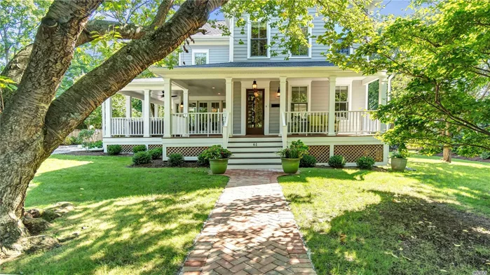 Stately Renovated And Expanded 1887 Victorian Beauty Situated On One Half Acre Of Flat, Private, Manicured Grounds Located In The Heart Of Historic Sea Cliff Village. Turn Key Ready, this Home Features Chef&rsquo;s Kitchen w/ Thermador Appliances Surrounded By 9 Windows For Natural Light, Formal Dining Room With French Doors Leading To Wraparound Porch For Entertaining, Spacious Master Bedroom Suite With Radiant Heated Bathroom, 3 Additional Bedrooms And 1 Additional Hall Bathroom. NEWLY RENOVATED LEGAL 1 BEDROOM COTTAGE FOR INCOME OR EXTENDED FAMILY. Beach Rights.