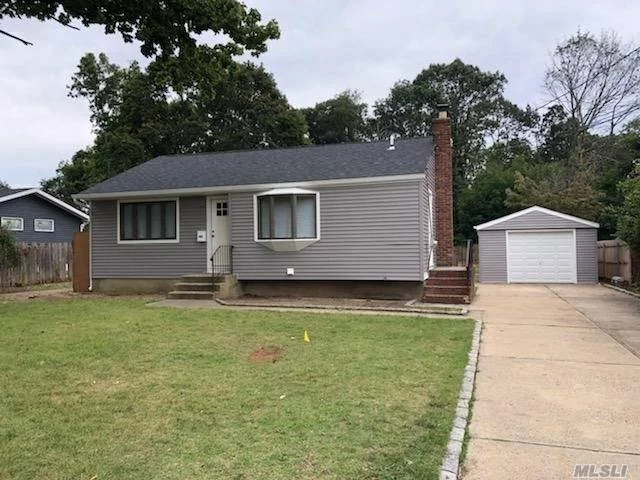 All New, Updated Kitchen/Full Bath, New Samsung SS Appliances, New Wood Floors Throughout, Central Air, 3 Bedrooms, New Windows, Freshly Painted, New Siding, New Roof, New PVC Fence, West Islip Schools. Water Is Not Included. Changes Made To Most Recent Contract Including Cesspool Maintenance To Be Covered By Tenant.