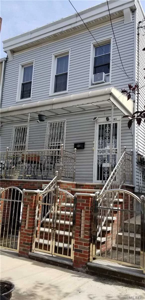 Beautiful Property Two Dwelling With 2 Bedrooms In The First Floor, Living Room, Eat In Kitchen And Full Bath. 2nd Fl 3 Bedrooms, Living Room, Eat In Kitchen And Full Bath. Full Finished Basemen