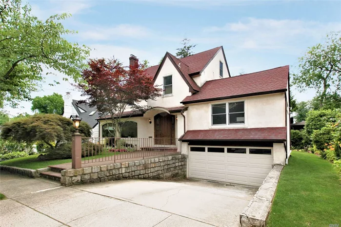 4 Brs colonial with an old world charm and elegance along with modern comfort set on the most beautiful street near park. Minutes to train and the restaurants. This home is almost 4000 sq f and was gut renovated 12 years ago with no expense to spare. Top of the line kitchen with granite and Wolf appliances, subzero refrigerator and GE wine cooler. Radiant heat in Hall way, Kitch, Half bath, and all the baths on the top floor, Hard wood floors, 6 zones heat, 4 zones Cac, All Anderson Windows, Teak arched costume front door.Finished walk up attic Weber Gas Bbq, Whole house is under warranty, N. Hempstead garbage removal by the kitchen door. Too much to list.