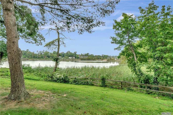 1 acre+ in Plandome Manor! Amazing setting on Leeds Pond!  Renovate or build on this rare to find private property. Fantastic water views and unlimited possibilities to create your own paradise!!  Short distance to Plandome RR station and Plandome Country Club.