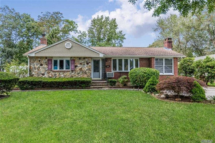 HOME SWEET HOME WEST ISLIP ACRES Sweet Brick Ranch Features Beautiful Den W/Custom Stonewall Fireplace, Lg Living Rm W/Wood Floors, EIK, Master Br W/.5 Bath, 2 Additional Brs, Attic, H/W Floors Throughout, Detached Garage W/Shed, Part Finished Bsmt/Workshop, Utilities & OSE, Fenced In Yard 75x150. Motivated Seller wants to Hear All Offers!!