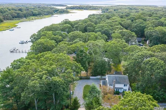 Beautiful waterfront Cutchogue home located at the end of a private road with 30&rsquo; dock on East Creek. Dock can accommodate medium to large boats of different kinds.  Enjoy breezy afternoons from your waterfront deck or gazebo. Entry way opens into living area with wood burning fireplace. Sunroom with large windows looking out to the water. Separate dining area. Downstairs has a bedroom that could also be used as an office. Other features include, 1 car garage, full/dry basement with billco doors, not in a flood zone, emergency generator included & low taxes! Boat to beach! Close to town and all the North Fork has to offer!