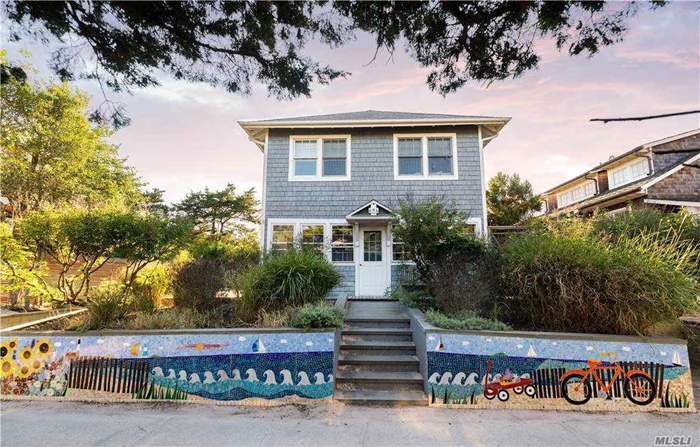 Charming Classic Beach House, SECOND FROM OCEAN! Total Turn Key Winterized For Loads Of Entertaining, Upgraded Electric And AC-Excellent Investment Property. Fully Finished Attic And Lots Of Storage In Basement. Dry House. Concrete Foundation. Full Wrap Around Cedar Decking. MUST SEE!