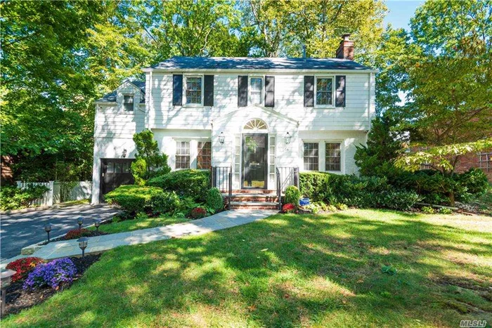 Fabulous Brick and Shingle Center Hall Colonial Located In The Village Of Great Neck. Totally Renovated and Expanded For Todays Needs, This 5 Bedroom 2 Full and 2 half bath Home Has It All! Entry Hall Leads To A Beautiful Formal Living Room With Wood Burning Fireplace, Formal Dining Room, Expanded Granite Eat-In Kitchen Opens To Large Family Room With Access To Rear Yard. Five Family Bedrooms, Two Of Which Are Master Size And 2 Full Renovated Baths Complete The Second Floor. Full Finished Basement With Playroom And Legal 1/2 Bath. Special Features: Great Neck Park Dist With Tennis, Ice Skating, Lazy River Pool and Waterfront Park, RR Parking Sticker, Walk To Allenwood Park and Bus to RR. Generator For Whole House, 1st Floor Laundry Room, Alarm To Central Station Controlled With IPhone, Surveillance Cameras Surrounding The House, Nest Thermostats, French Drains, 2 Sump Pumps.2 Zone Gas Forced Air Heat, 2 Zone CAC , Subzero, Thermador and Bosch Appliances, Energy Efficient Washer/Dryer.