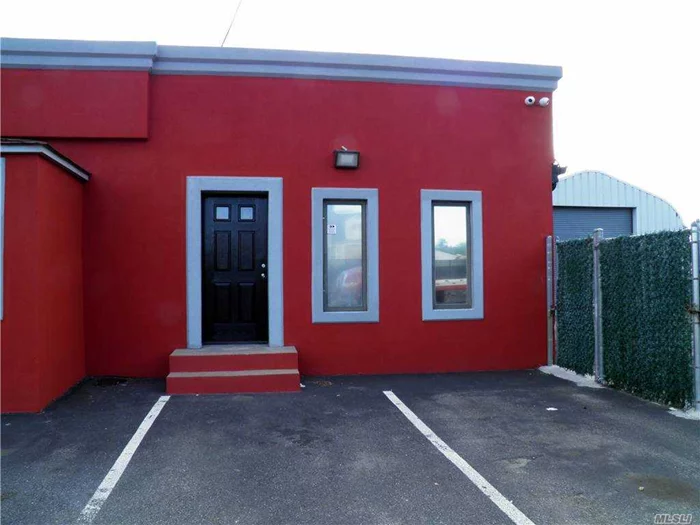 Office Space or can be used for light retail. Main office space, bathroom on premises. Completely renovated - includes 2 parking spaces and all utilities.