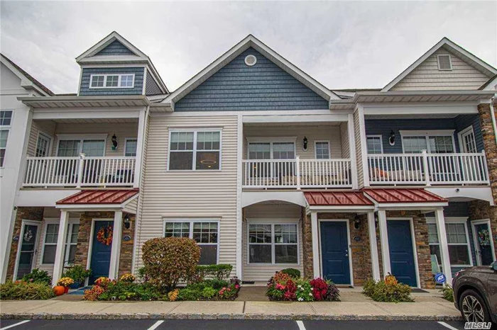 Absolutely Gorgeous Riverwalk Unit In Desirable Patchogue Village Boasts Light Stained Hardwood Flooring To Complement The 42 Dark Wood Cabinetry And Dramatic Contrasting Granite. Home Features All Stainless Steel Appliances, Gas Heat, Over Sized Guest Bathroom, Master Suite W/ Private Bath, Picture All This & More Set In A Premium Location In A Young, Serene Community Yet Very Close To All The Excitement Of This Amazing Village. A Stone&rsquo;s Throw Away To All Village Amenities, The Great South Bay, Ferries, And Bars & Restaurants! Low Taxes & Common Charges. *** HOME NOT VACANT***