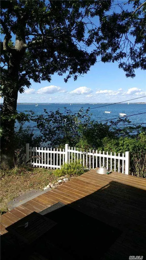 A spectacular location on Port Jeff Harbor. A unique hideaway. Live as if you are on Vacation!