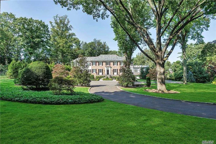 Located at the end of a quiet SP street, marked by a uniquely elegant and impressive approach, lies this stately 1938 5BR/8 bath Georgian Colonial on a shy 2.5 acres of beautifully manicured property. The home underwent a complete renovation and expansion in 2015. At almost 8000 sq.ft. of living space, it has been completely modernized for today&rsquo;s lifestyle, while maintaining its architectural details and classic charm. This bright and well thought out home is perfect for entertaining inside and out. Enjoy the full home gym, outdoor heated gunite pool w/cabana, gas fire-pit and more. Slate roof, full house natural gas generator, Savant Home Automation System, Lutron lighting system, Sonos sound system, central station alarm system, central vacuum, kitchen water purification system, full house water softener system, outdoor low voltage lighting system with Sonos surround sound, brick and bluestone patios. No detail has been overlooked in this very special home!