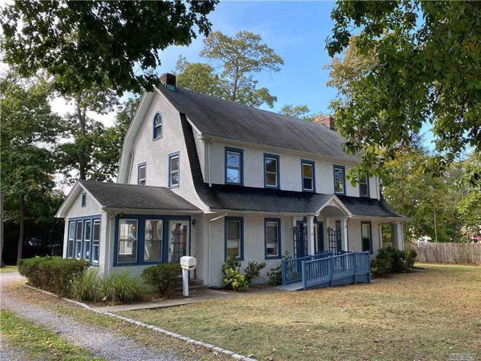 NEW REDUCED PRICE! This Beautiful Center Hall Colonial features original woodwork and hardwood floors throughout. Close to Hospital Makes it a Perfect Location for a Professional needing an In Home Office. 4 Roomy Bedrooms include a Large Master Suite and Walk in Closet. The Living Room features a beautiful stone fireplace and access to an oversized covered side porch. The Dining Room is Naturally Illuminated Due to its Many Windows. Don&rsquo;t miss this opportunity to make this home yours!