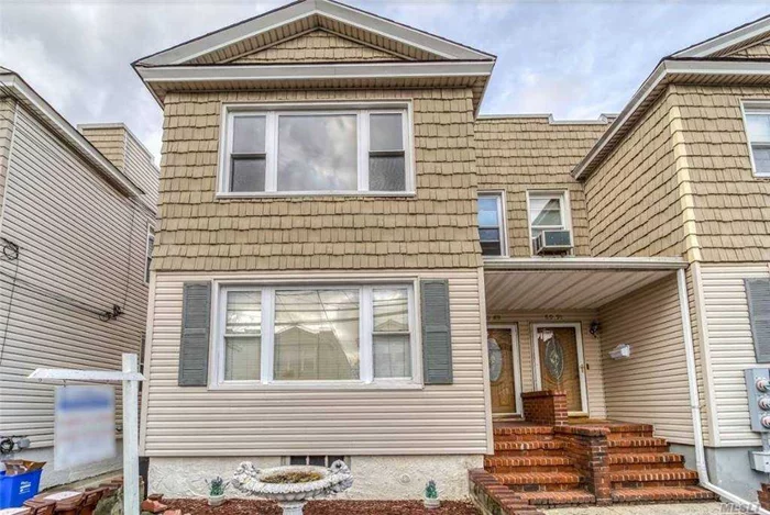 Conveniently located this 2 family semi-detached home located off of Fresh Pond Rd. near shops & transportation features 5 rooms over 6, full basement, private yard & 2 car detached garage. The 2nd fl was recently renovated with modern kitchens & baths. Make an appointment today for a private showing! https://www.dos.ny.gov/licensing/docs/FairHousingNotice_new.pdf