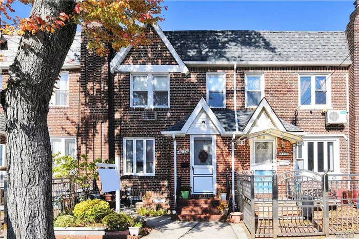 Beautiful brick townhouse in the heart of Briarwood close to house of worship close to transportation Open concept living room to dining room EIK on the first floor lots of sunlight 3 bedrooms 2 full bath upstairs full basement backyard for entertaining 2 Car Detached, Garage Parking.