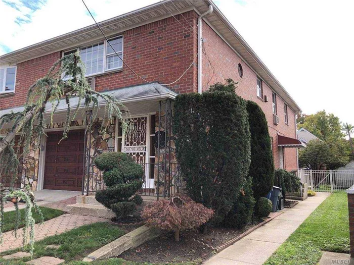 Semi-Detached Brick 2 Family in Prime Whitestone Near Flushing Border! Large Lot 34.25&rsquo;x100&rsquo;.Features Front Apartment a Three Bedroom, Two Bath, Living Room Duplex 1st Floor Bedroom & Basement and Side Apartment a Two Bedroom, One Bath & Living Room. 22.42x52 Building, Full Finished Basement with Seperate Entrance. New Wood Tile Floors. Near Schools, Shops, and Transportation Q15. A True Income Producer.