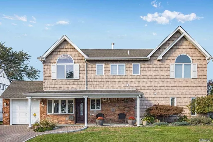 Pride of Ownership is Evident Throughout This Top to Bottom, Beautifully Renovated 2200 sq ft Stately Colonial, Located on a quiet Tree Lined Street on a large lot 86x100 the home Boasts 3 Br, 3 full Bathrooms, Garage, Grand Entry, Living Rm w/Fire Place, Oversize Den & Dr, Oversize Master Br Suite, office, EIK w/Corian counters, under the cabinet Lights, Hi-Hats, Double Oven, SS Refrigerator, 3 zone Oil Hot Water Heat, Nest Thermostat, CAC, 2nd floor renovated 2005, Flooring 2018, Washer /Dryer 2018, Boiler 2009,  Pella windows in Dining Rm, Mostly Andersen windows, IGS 6 zone, 200 amp elec, well insulated home, Termite contract, Paver patio,  Entertainer&rsquo;s or just peaceful private backyard, many more updates, Tax grievance 2020 Pending & filed for 2021, Convenient to ALL, A Must See To Appreciate!