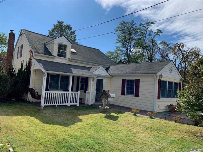 Beautiful country cape with open concept. New kitchen appliances. Five bedrooms and two baths. Rocking chair porch. Incredible space.