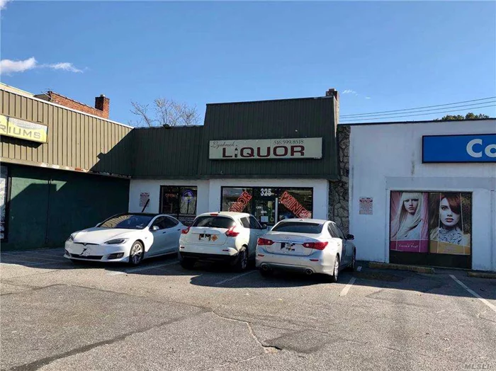 Priced to sell! Well established Wine and Liquor store, also sells NYS Lotto. Store kept in very good condition. Parking Available for customers in front of the store, 8 spots total including one handicap. Couple blocks from LIRR Lynbrook station, close to major highways. Grossing on average about $450, 000 yearly. Store is not owner operated, run absentee, potential for growth. Inventory not included in price, approximately $80, 000. Current lease 10 years, 3% increase with a 5 year option. Rent of only $2, 130 includes maintenance, heat and water.