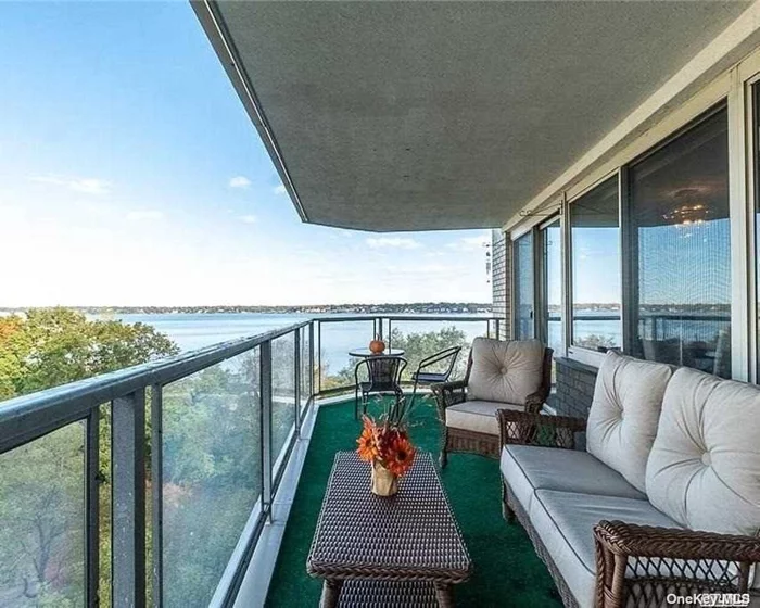 Enjoy 5-Star Luxury Living Year-Round In This Immaculate Corner Unit In One Of Bayside&rsquo;s Most Luxurious Communities. Two Bdrm Deluxe With 9 Ft Ceilings, 2 walk in closets, 2 Full Bath, 2 Balconies W/Breathtaking Unobstructed Panoramic Water views Of Little Neck Bay And The Long Island Sound. 24Hr Doorman, Shopping, Arcade, Pool, Gym, Tennis, Salon And More! Luxury At Its Finest! Private basketball, playgrounds, pool club with food service and a beautiful tennis club! Close to the bike paths at Fort Totten and Crocheron Park! Suburban style living in Queens! Public transportation & LIRR accessible. Nearby restaurant row on the highly rated Bell Blvd serving international specialties. This is where you want to be