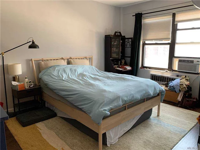 Beautiful 1Br unit in a fire proof high rise building. All new kitchen cabinets & appliances, modern windows shades & doors. All new bathroom amenities & subway tiles. Maintenance includes gas & electric. Unit is located within walking distance to all shops & restaurants in a good school district, just a few steps to the train & buses.