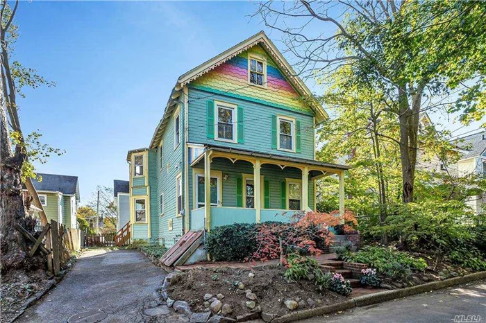 The Rainbow House Centrally Located In The Heart Of The Beautiful Victorian Village Of Sea Cliff. This 1887 Sun-filled And Spacious Gem Is Ready For New Owners. Don&rsquo;t Miss This Opportunity To Renovate, Redecorate And Make This Home your Own. Close Proximity To Parks, Shops, Restaurants, Sea Cliff Beach, Long Island Railroad, Sea Cliff Elementary School & Village Libraries.