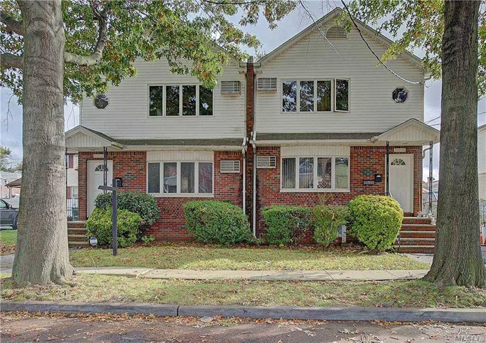 Great 2 Family home located in the heart of Bayside. Excellent location within proximity to major highways, shopping, schools, and public transportation. Access to q27, q31, q12, q13, n20G, QM3, and the Bayside LIRR stop. Enjoy the lush greenery at neighboring Cunningham and Alley Pond Parks.