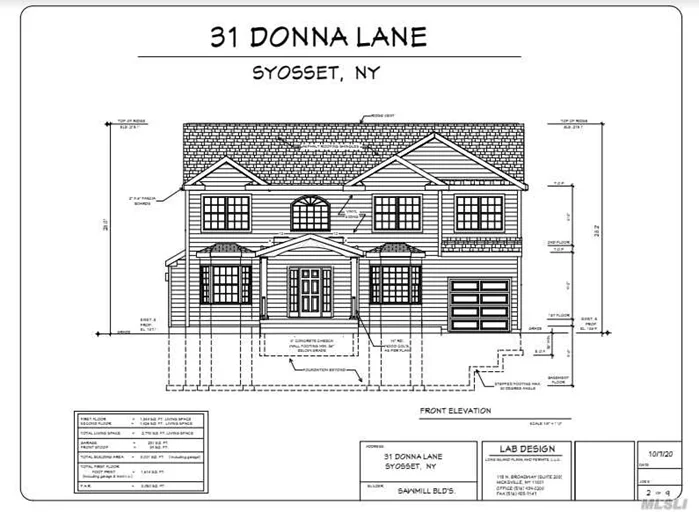 Beautiful New Construction in Syosset Groves! Still time to customize this 5 Bedroom 4 Bath CH Colonial in Prime Mid Block location. 9 Ft Ceilings in Walk Out Full Basement, All Hardwood Floors, Custom Moldings, Open Floor plan, FP in Family Room, Main level Bedroom and Full Bathroom, Master Suite w/ Tray Ceiling, Room Size WIC, and Spa Bath w/ Separate Tub and W/I Shower, Additional Bedroom w/ En Suite Bathroom. Gourmet EIK w/ Center Island, Appliance credit and choice of Cabinets and counters. Includes lighting package w/ 200AMP Electric, 2 Zone CAC and Gas Heat, on Demand Tankless HW Heater. Too much to list! Buyer Responsible for Final Survey, Water and Sewer Hookup and Transfer Tax.