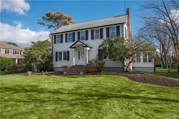 Endless Possibilities in This Classic Center Hall Colonial Situated In The Heart Of Babylon Village. Inside You Will Find Hardwood Floors, High Ceilings, Eat In Kitchen, Butler&rsquo;s Pantry w/Spacious Built-in Cabinetry, Formal Dining Room, & Family Room With Fireplace. Main Floor has 1 Bedroom, 1 Full Bath, and a Bright Sunroom that Opens Up to a Screened In Porch. Second Floor Includes 3 Bedrooms, Home Office & Two Full Baths... Spacious Yard Includes 2 car detached garage. Walking Distance to the LIRR & Babylon Village. All Babylon Amenities await you.....