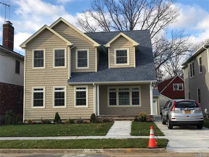 2020 Custom Build brand new construction 4 bedrooms, 2.5 baths, full basement, OSE, Garage, Big Drive way, Close to LIRR, BUS, Highways and Shopping. Conveniently located on the Queens/Long Island border.