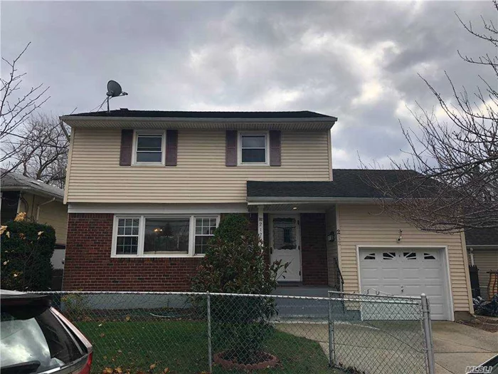 Built in 1969. Lynbrook School Dist. 1485 square feet Brick/Frame Colonial with 3 bedrooms, 1.5 Baths. Full basement. Side door to backyard. Attached garage. Well fenced property with 84 feet wide front yard. Private backyard with Patio to entertain. 0.4 mile to LIRR about 35munites to City. N4, N25, N31, N32.Close to school, shops, library, parks and highway. Roof, siding and windows were replaced appox. 10years.